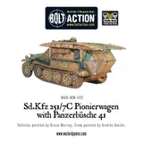 Bolt Action - Sd.Kfz 251/7C Pionierwagen with panzerbuchse 41 - Gap Games