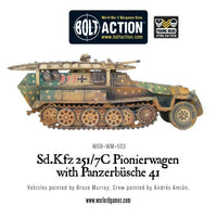 Bolt Action - Sd.Kfz 251/7C Pionierwagen with panzerbuchse 41 - Gap Games