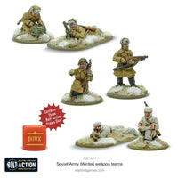 Bolt Action - Soviet Army Weapons Teams (Winter) - Gap Games