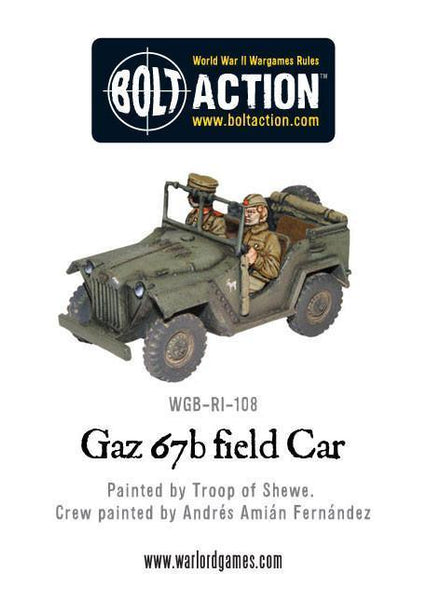 Bolt Action - Soviet Gaz 67b Field Car - Gap Games