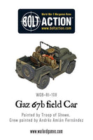 Bolt Action - Soviet Gaz 67b Field Car - Gap Games