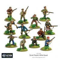 Bolt Action - Soviet Peoples Militia squad - Gap Games