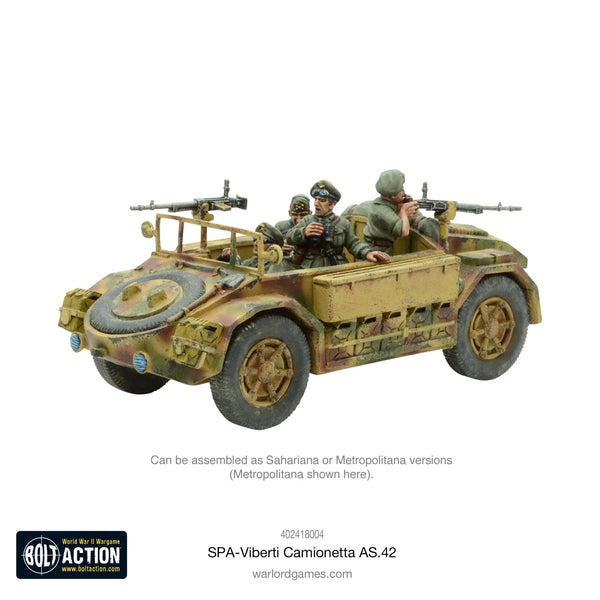 Bolt Action: SPA-Viberti Camionetta AS. 42 - Gap Games