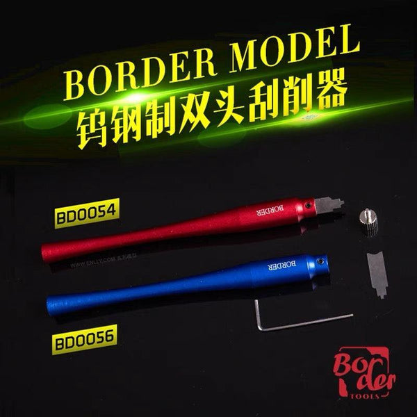 Border Model Red Tungsten Steel Profile Scraper - Gap Games