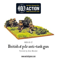 British Army Six Pounder AT Gun - Gap Games