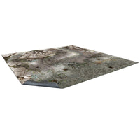 Battle Systems - Fantasy Dungeon - Add-Ons - Frosty Crags Gaming Mat 2x2 Subtle Grid