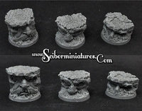 Celtic Ruins 25mm round bases #2 (3) 2nd edition - Gap Games