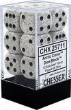 Chessex D6 Speckled 16mm d6 Arctic Camo Dice Block (12 dice) - Gap Games