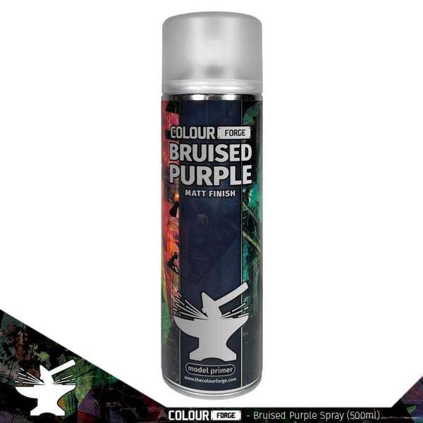 Colour Forge - Aerosol Spray Primer - Bruised Purple 500ml - Gap Games