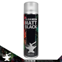 Colour Forge - Aerosol Spray Primer - Matt Black 500ml - Gap Games