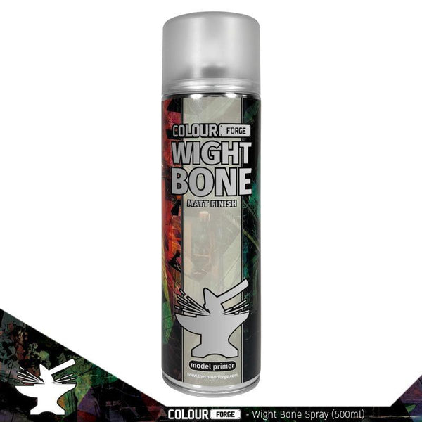 Colour Forge - Aerosol Spray Primer - Wight Bone 500ml - Gap Games