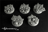 Crused Earth 32 mm round bases set 1 (5) - Gap Games