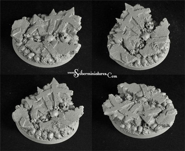 Crused Earth 60mm round base - Gap Games