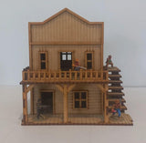 Dark Castle Terrain - Old West 2 Storey Building - Gap Games