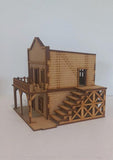 Dark Castle Terrain - Old West 2 Storey Building - Gap Games