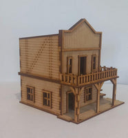 Dark Castle Terrain - Old West 2 Storey Building - Gap Games