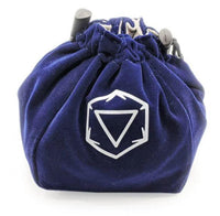 Dice Bag Velvet - Blue - Gap Games