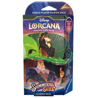 Disney Lorcana S5 Shimmering Skies Starter Deck - Amber Amethyst - Gap Games