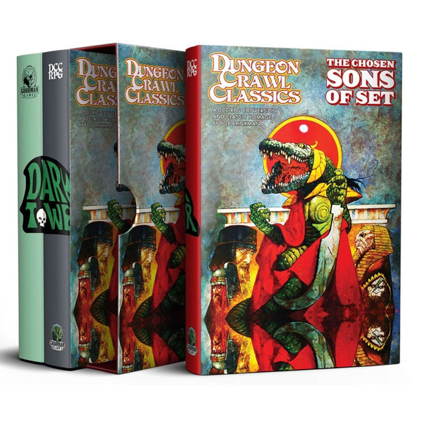 Dungeon Crawl Classics - Dark Tower (3 -Volume Slipcased Set) - Gap Games