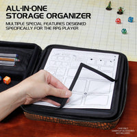 Enhance Tabletop Series - RPG Organizer Case - Brown - Gap Games