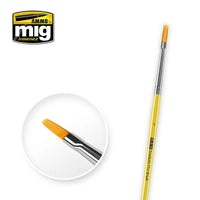 Ammo by MIG - Brushes - 1 Synthetic Flat Brush