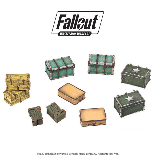 Fallout Wasteland Warfare - Cases and Crates - Gap Games