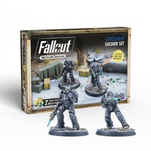 Fallout Wasteland Warfare - Enclave Soldier Set - Gap Games