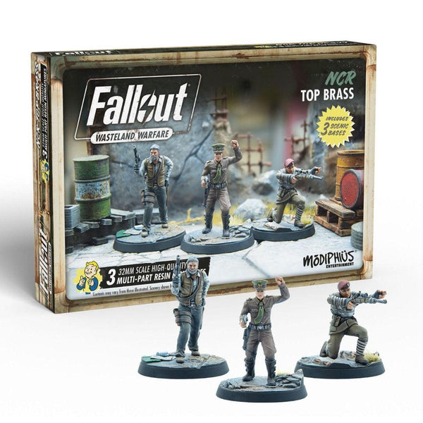 Fallout Wasteland Warfare - NCR Top Brass - Gap Games