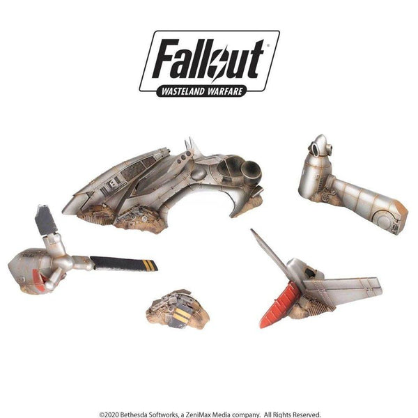 Fallout Wasteland Warfare - Terrain Exp. Crashed Vertibird - Gap Games