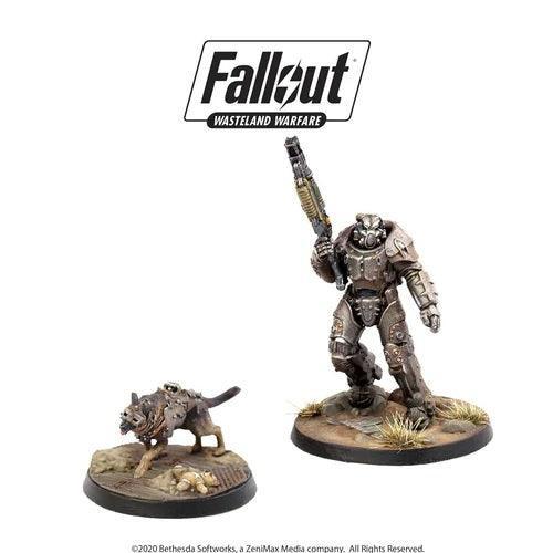 Fallout Wasteland Warfare - X-01 Survivor and Dogmeat - Gap Games