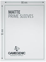 Gamegenic Matte Prime Card Sleeves Blue (66mm x 91mm) (100 Sleeves Per Pack) - Gap Games