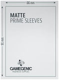 Gamegenic Matte Prime Card Sleeves Green (66mm x 91mm) (100 Sleeves Per Pack) - Gap Games