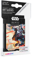 Gamegenic Star Wars Unlimited Art Sleeves - Mandalorian - Gap Games