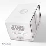 Gamegenic Star Wars Unlimited Double Deck Pod - White/Black - Pre-Order - Gap Games