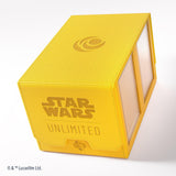 Gamegenic Star Wars Unlimited Double Deck Pod - Yellow - Pre-Order - Gap Games