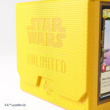 Gamegenic Star Wars Unlimited Double Deck Pod - Yellow - Pre-Order - Gap Games