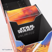 Gamegenic Star Wars Unlimited Soft Crate - Luke/Vader - Pre-Order - Gap Games