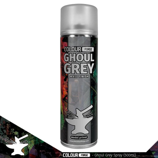 Colour Forge - Aerosol Spray Primer - Ghoul Grey 500ml