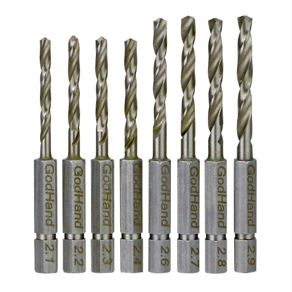 Godhand: Bits - Quick Attachable Drill Bit (Set D) (8 pcs set) - Gap Games