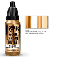 GREEN STUFF WORLD Chrome Metal - Bronze 17ml - Gap Games