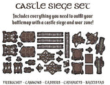 GTG Minis Tabletop Tokens - Castle Siege Set - Gap Games