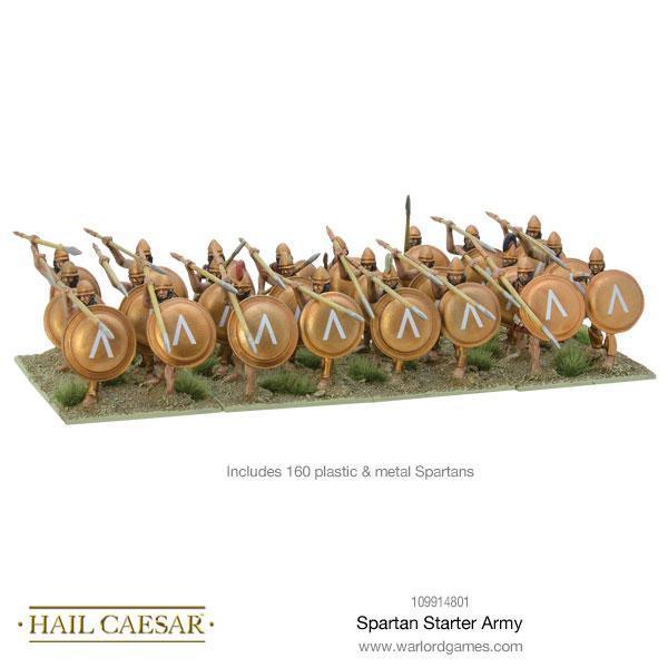 Hail Caesar: Spartan Starter army – Gap Games