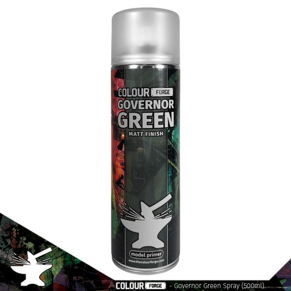 Colour Forge - Aerosol Spray Primer - Governor Green 500ml