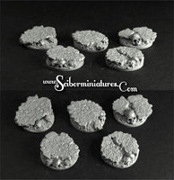 Hell 30mm insert bases (5) - Gap Games