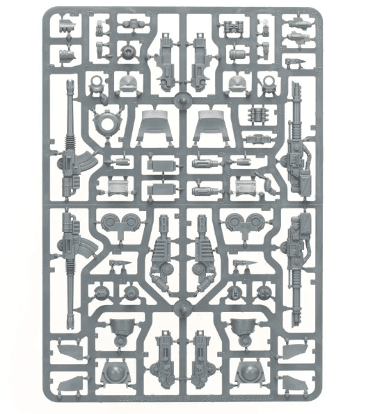 Horus Heresy Legion Astartes: Contemptor Dreadnought Weapons Frame 1 - Gap Games