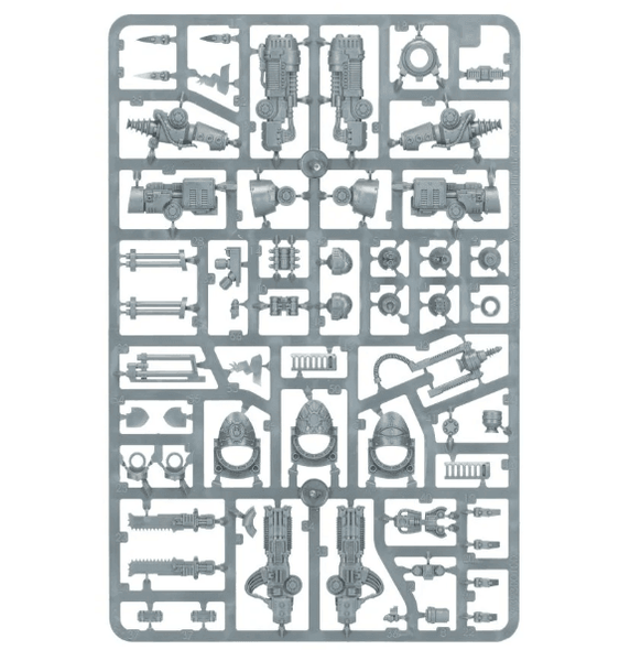 Horus Heresy Legion Astartes: Contemptor Dreadnought Weapons Frame 2 - Gap Games