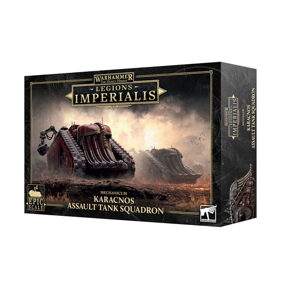 Legions Imperialis: Karacnos Assault Tank Squadron - Pre-Order