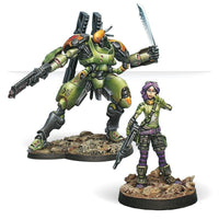 Infinity - Scarface & Cordelia. Armored Mercenary Team NA2 - Gap Games