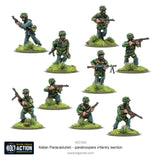 Italian Paracadutisti paratrooper infantry section - Gap Games