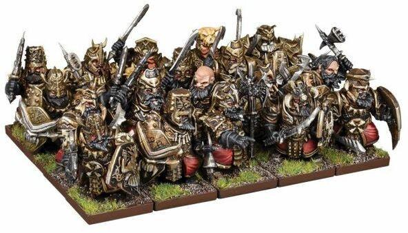 Kings of War: Abyssal Dwarf Blacksouls Regiment - Gap Games